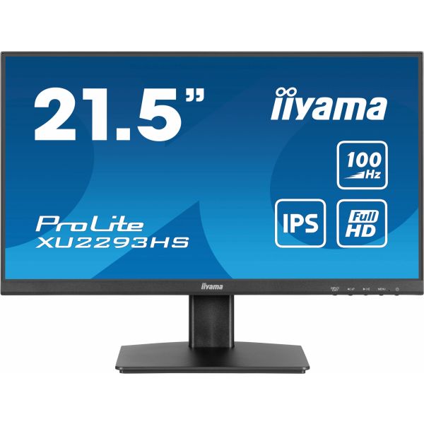 iiyama ProLite XU2293HS-B6 computer monitor 54,6 cm (21.5") 1920 x 1080 Pixels Full HD LED Zwart (XU2293HS-B6)