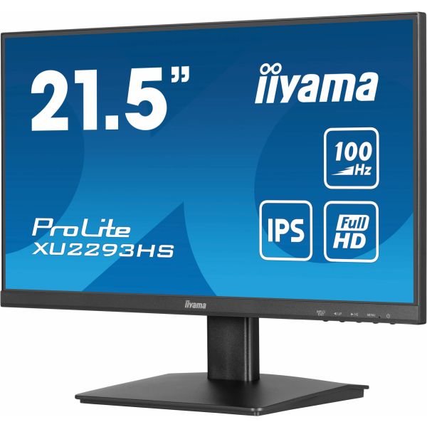 iiyama ProLite XU2293HS-B6 computer monitor 54,6 cm (21.5") 1920 x 1080 Pixels Full HD LED Zwart (XU2293HS-B6)