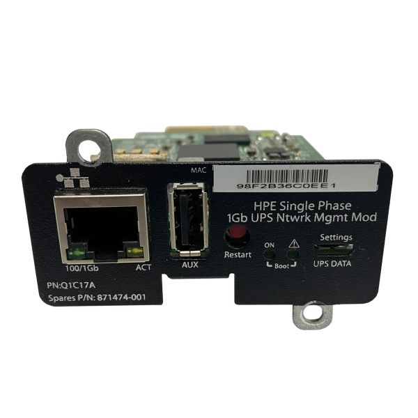 HP Single Phase 1Gb UPS Network Management Module (871474-001)