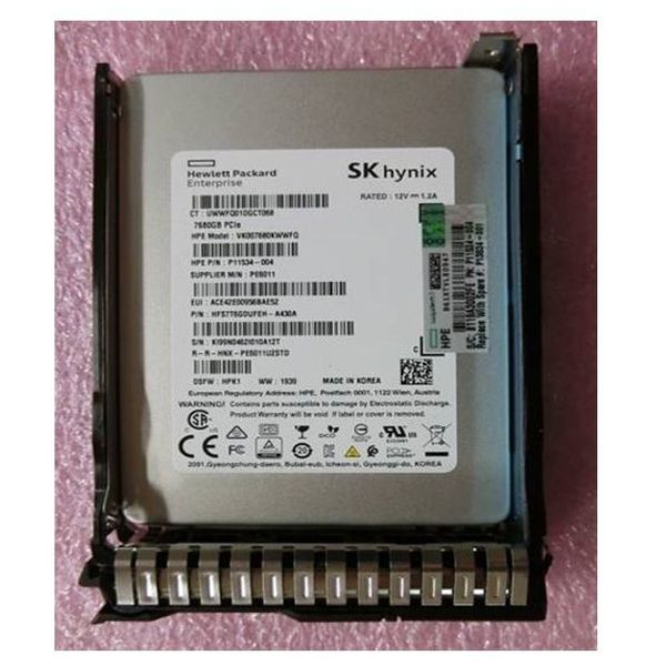 HP SPS-DRV SSD 7.68TB NVMe RI SC2 DS - shipping new HPE spare part:P13834-001 (P13682-B21)
