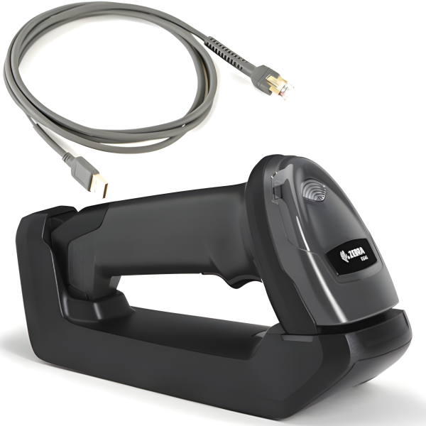 Zebra DS4678-SR BLACK STANDARD CRADLE USB KIT: (DS4678-SR7U2100SFW)