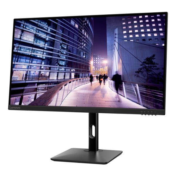 Lenovo N27p computer monitor 68,6 cm (27") 3840 x 2160 Pixels 4K Ultra HD LED Zwart