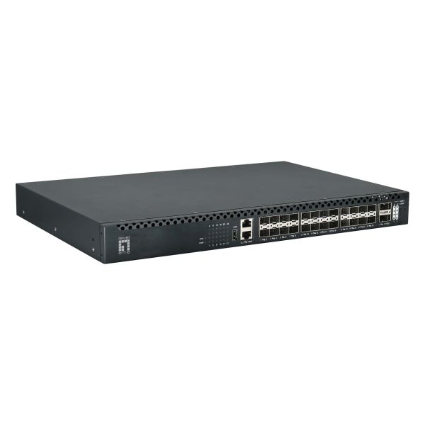 LevelOne XQS-3126 netwerk-switch Managed L3 Zwart (XQS-3126)