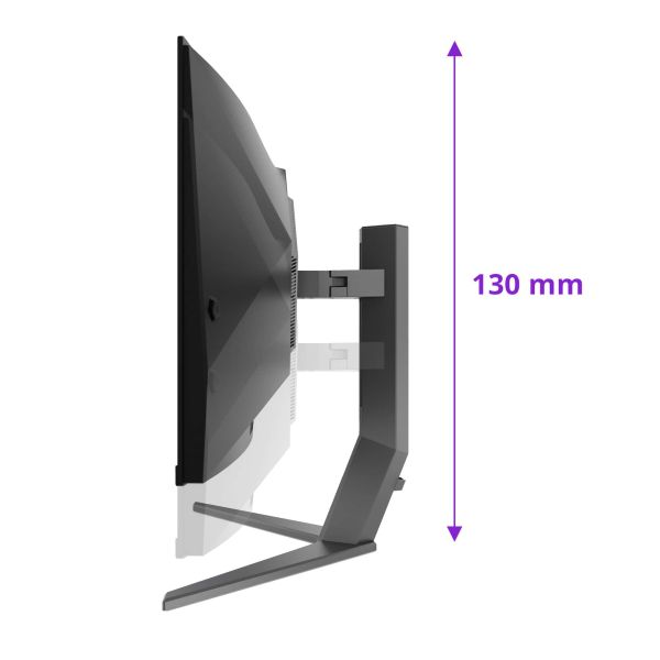 AOC AGON PRO AG346UCD computer monitor 86,4 cm (34") 3440 x 1440 Pixels Wide Quad HD QD-OLED Zwart, Grijs (AG346UCD)