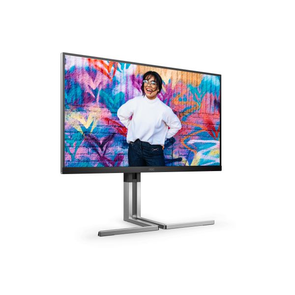 AOC Q27U3CV computer monitor 68,6 cm (27") 2560 x 1440 Pixels 4K Ultra HD LCD Zwart (Q27U3CV)