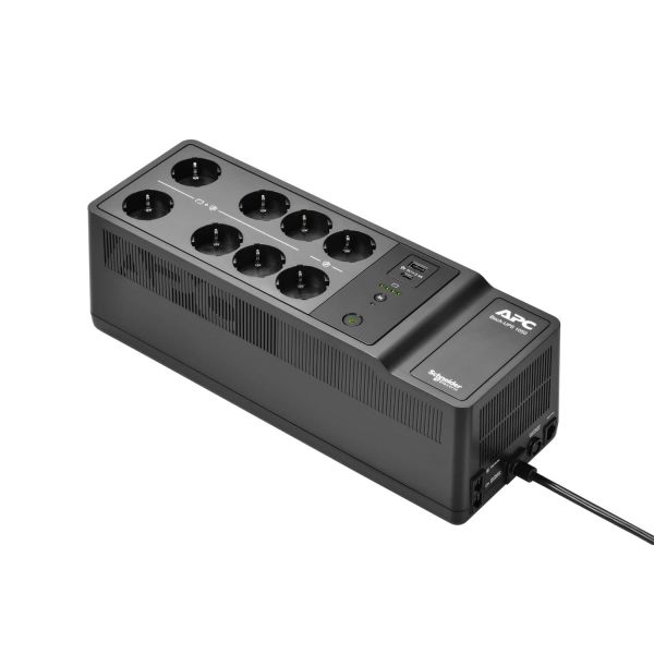 APC Back-UPS BE1050G2-GR - Noodstroomvoeding 8x stopcontact, 1050VA, 2 USB opladers, 1 USB datapoort (BE1050G2-GR)