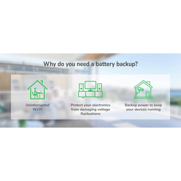 APC Back-UPS BE1050G2-GR - Noodstroomvoeding 8x stopcontact, 1050VA, 2 USB opladers, 1 USB datapoort (BE1050G2-GR) APC Back-UPS BE1050G2-GR - Noodstroomvoeding 8x stopcontact, 1050VA, 2 USB opladers, 1 USB datapoort (BE1050G2-GR)