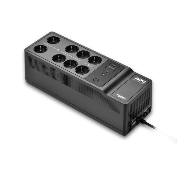 APC Back-UPS BE500G2-GR - Noodstroomvoeding 8x stopcontact, 500VA, 1 USB oplader, 1 USB datapoort (BE500G2-GR) APC Back-UPS BE500G2-GR - Noodstroomvoeding 8x stopcontact, 500VA, 1 USB oplader, 1 USB datapoort (BE500G2-GR)