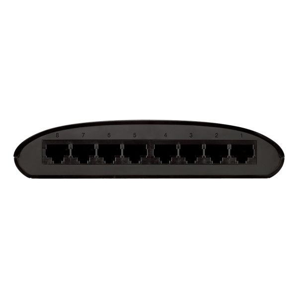 D-Link DES-1008D Unmanaged Fast Ethernet (10/100) Zwart (DES-1008D)