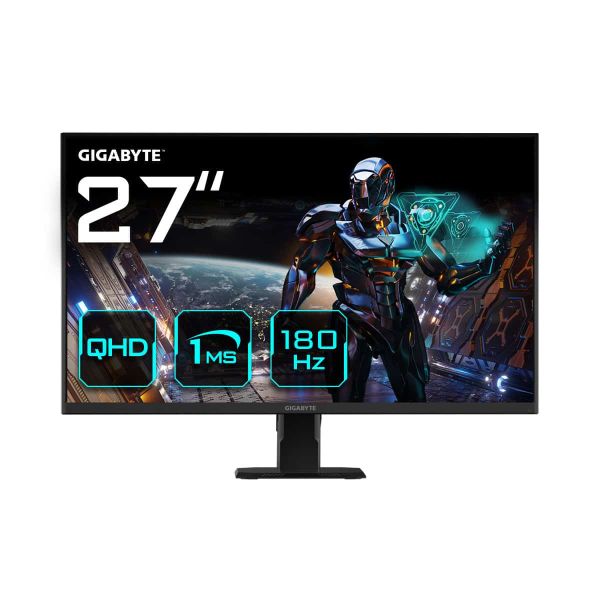 GIGABYTE GS27QA computer monitor 68,6 cm (27") 2560 x 1440 Pixels Quad HD LCD Zwart (GS27QA)