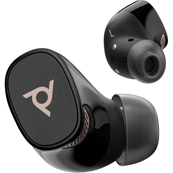 POLY Voyager Free 20 Black Earbuds +Basic Charge Case (A28PTAA#ABB)