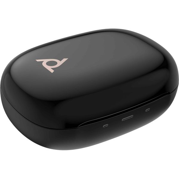 POLY Voyager Free 20 Black Earbuds +Basic Charge Case (A28PTAA#ABB)