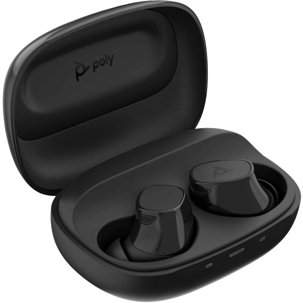 POLY Voyager Free 20 Gray Earbuds +Basic Charge Case (A28PVAA#ABB)