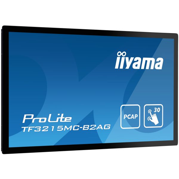 iiyama ProLite TF3215MC-B2AG computer monitor 80 cm (31.5") 1920 x 1080 Pixels Full HD LED Touchscreen Kiosk Zwart (TF3215MC-B2AG) iiyama ProLite TF3215MC-B2AG computer monitor 80 cm (31.5") 1920 x 1080 Pixels Full HD LED Touchscreen Kiosk Zwart (TF3215MC-B2AG)