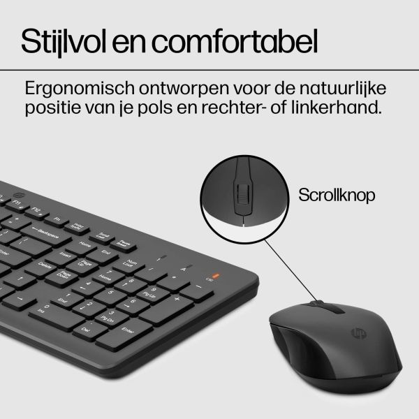 HP 330 draadloze muis en draadloos toetsenbord (2V9E6AA)