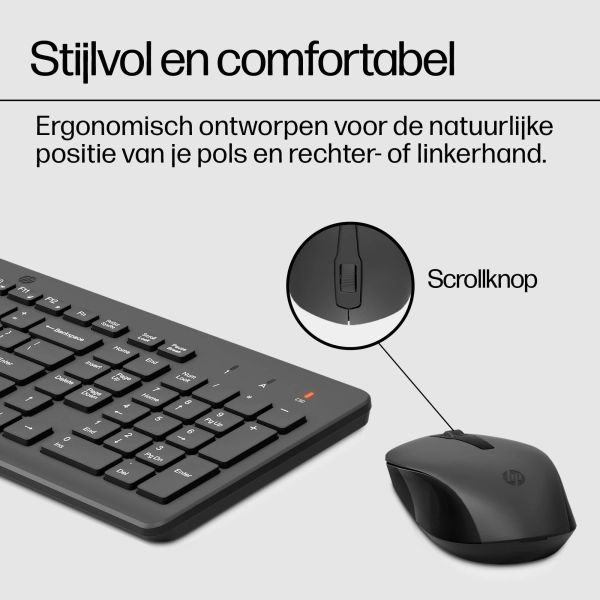 HP 330 draadloze muis en draadloos toetsenbord (2V9E6AA)