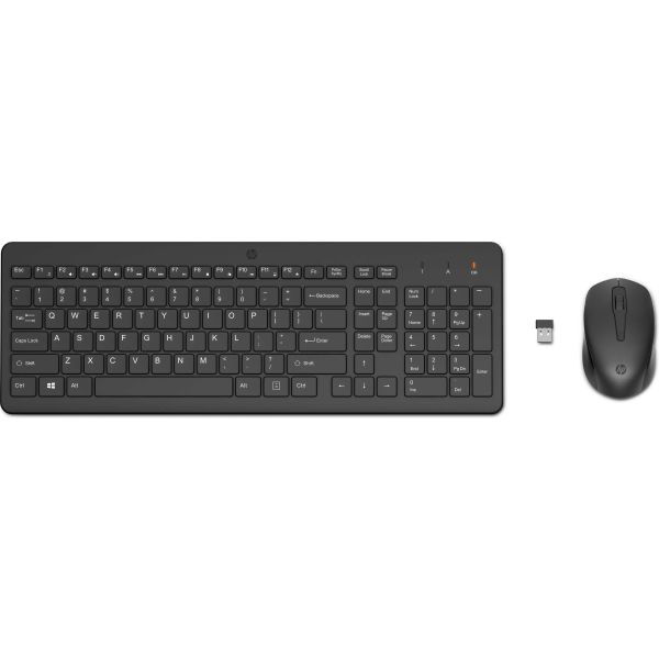 HP 330 draadloze muis en draadloos toetsenbord (2V9E6AA) HP 330 draadloze muis en draadloos toetsenbord (2V9E6AA)