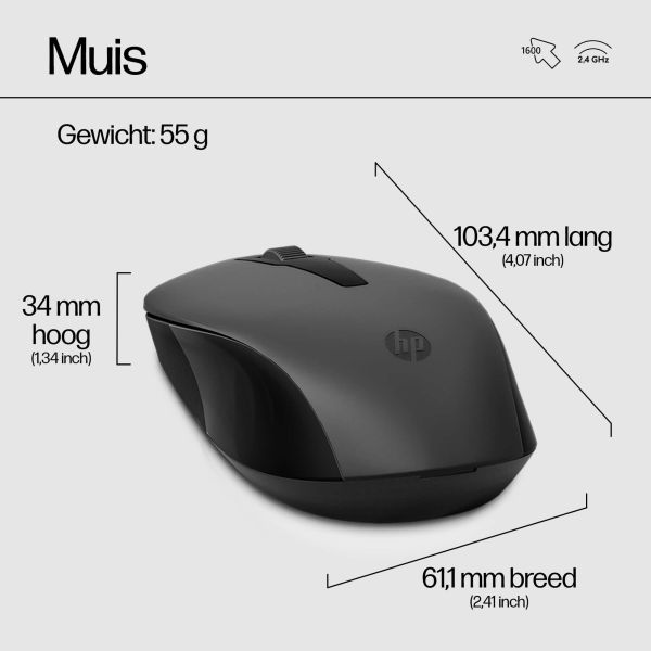 HP 330 draadloze muis en draadloos toetsenbord (2V9E6AA)