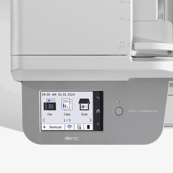 Brother MFC-L2960DW multifunctionele printer Laser A4 1200 x 1200 DPI 34 ppm Wifi (MFCL2960DWRE1) Brother MFC-L2960DW multifunctionele printer Laser A4 1200 x 1200 DPI 34 ppm Wifi (MFCL2960DWRE1)