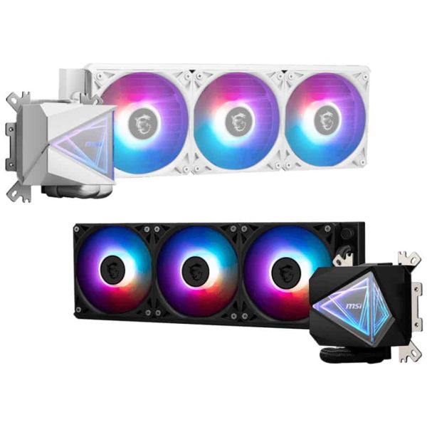MSI MAG CORELIQUID I360 koelsysteem voor computers Computer behuizing Alles-in-één vloeistofkoeler 12 cm Zwart 1 stuk(s) (MAGCORELIQUID I360)