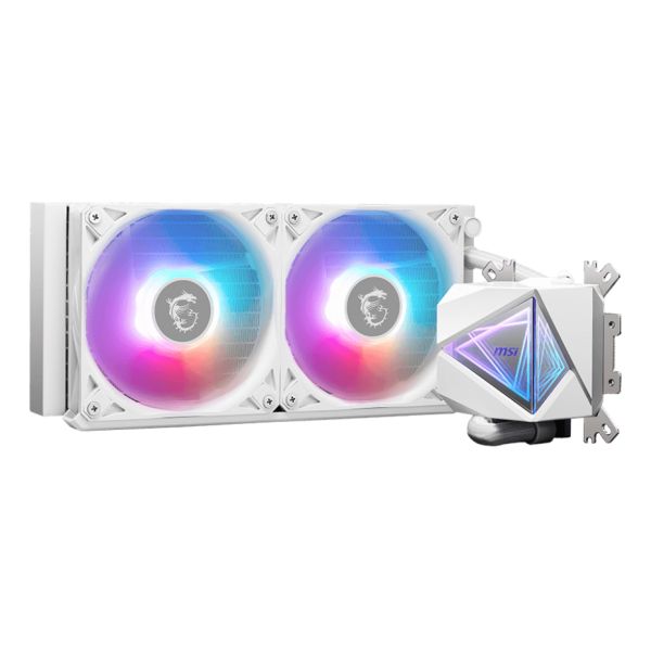 MSI MAG CORELIQUID I240 Processor Kit voor vloeistofkoeling 12 cm Wit 1 stuk(s) (MAGCORELIQUIDI240W)
