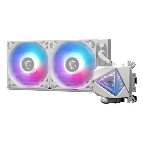 MSI MAG CORELIQUID I240 Processor Kit voor vloeistofkoeling 12 cm Wit 1 stuk(s) (MAGCORELIQUIDI240W) MSI MAG CORELIQUID I240 Processor Kit voor vloeistofkoeling 12 cm Wit 1 stuk(s) (MAGCORELIQUIDI240W)