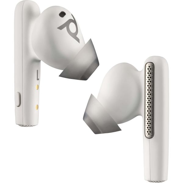 POLY Voyager Free 60 UC White Sand Earbuds + BT700 USB-A-adapter + oplaadcase basis (7Y8L3AA)