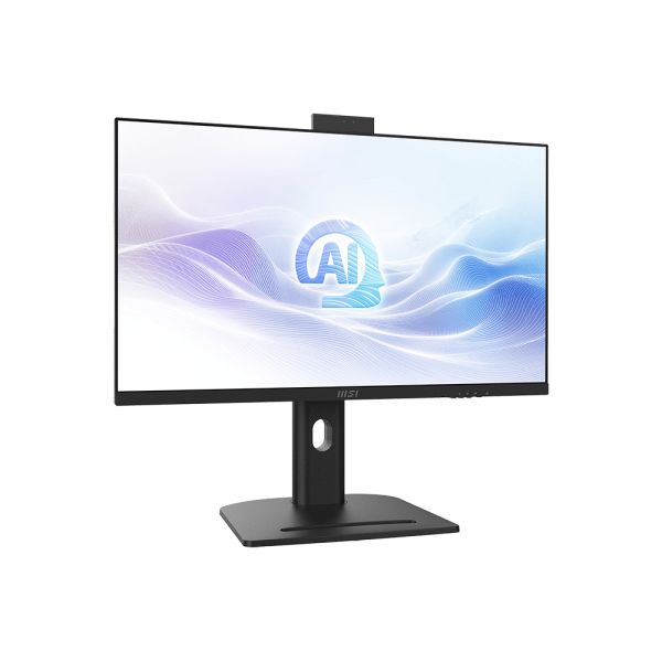 MSI Modern AM273QP AI 1UM Intel Core Ultra 7 155H 68,6 cm (27") 2560 x 1440 Pixels Alles-in-één-pc 32 GB DDR5-SDRAM 1 TB SSD Windows 11 Pro Wi-Fi 6E (802.11ax) Zwart (00AF0111-006)
