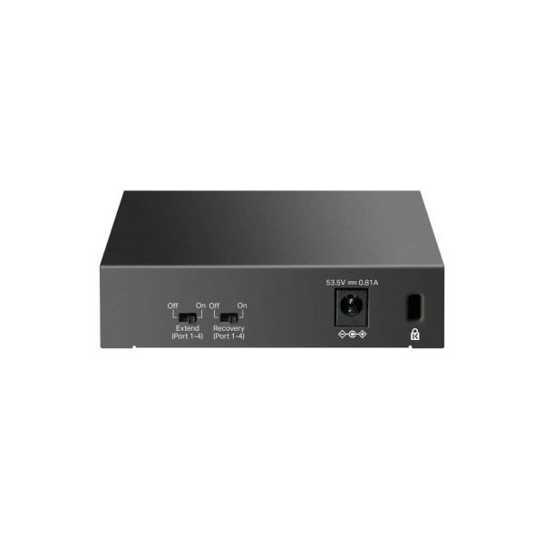TP-Link LiteWave LS105P Unmanaged Fast Ethernet (10/100) Power over Ethernet (PoE) Zwart (LS105LP)