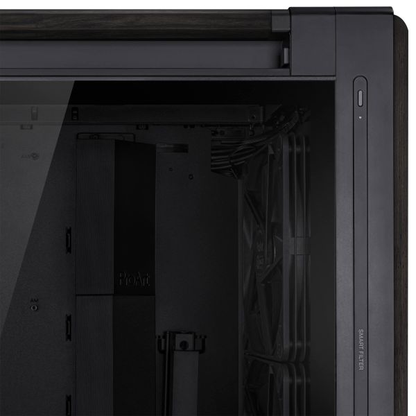 ASUS ProArt PA602 Wood Edition Midi Tower Zwart (90DC00J0-B09010)