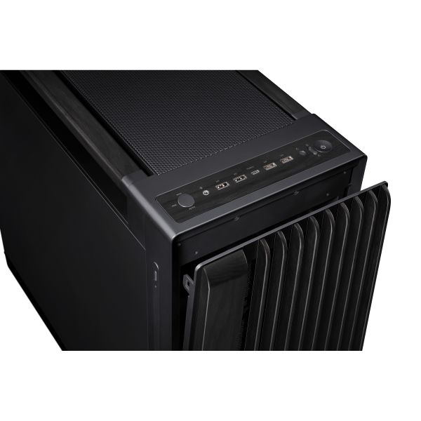 ASUS ProArt PA602 Wood Edition – Metal Panel Midi Tower Zwart (90DC00J0-B09020)
