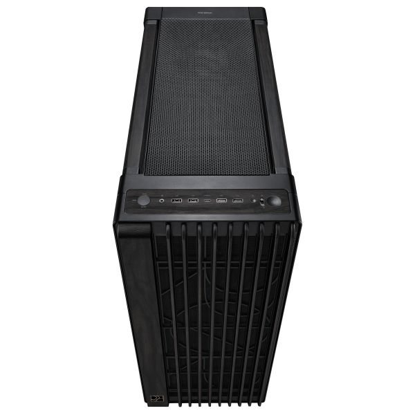 ASUS ProArt PA602 Wood Edition – Metal Panel Midi Tower Zwart (90DC00J0-B09020)