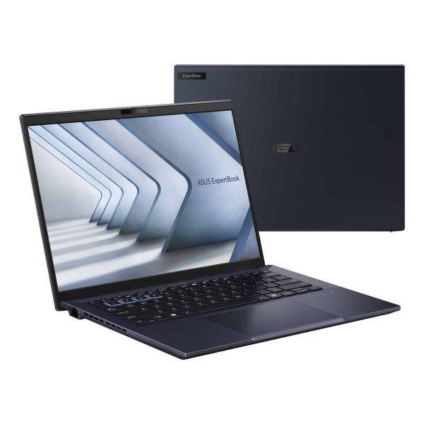 ASUS ExpertBook B5 B5404CMA-Q71035X Intel Core Ultra 5 125U Laptop 35,6 cm (14") WUXGA 16 GB DDR5-SDRAM 512 GB SSD Wi-Fi 6E (802.11ax) Windows 11 Pro Zwart (90NX06R1-M016T0)