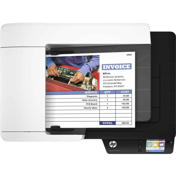 HP Scanjet Pro 4500 fn1 Flatbed-/ADF-scanner 1200 x 1200 DPI A4 Grijs (L2749A)
