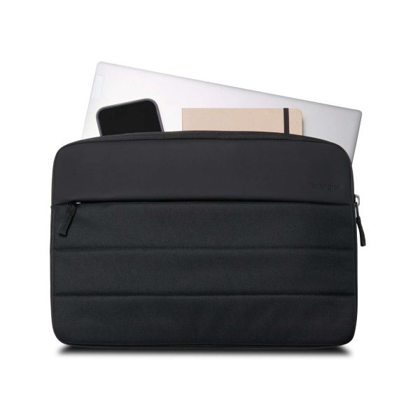 Kensington K60394WW laptoptas 35,6 cm (14") Opbergmap/sleeve Zwart (K60394WW)