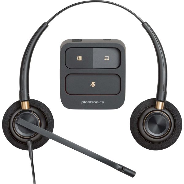 POLY EncorePro 520 Binaural Headset met Quick Disconnect (783P7AA#ABB) POLY EncorePro 520 Binaural Headset met Quick Disconnect (783P7AA#ABB)