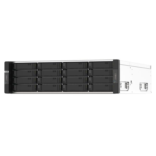 QNAP GM-1001 data-opslag-server NAS Rack (3U) Intel® Xeon® 8 GB DDR4 QuTS hero Zwart (GM-1001)