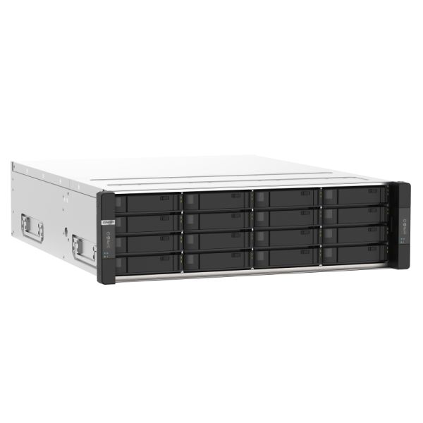 QNAP GM-1001 data-opslag-server NAS Rack (3U) Intel® Xeon® 8 GB DDR4 QuTS hero Zwart (GM-1001)