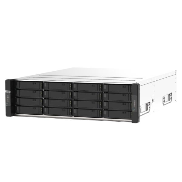 QNAP GM-1001 data-opslag-server NAS Rack (3U) Intel® Xeon® 8 GB DDR4 QuTS hero Zwart (GM-1001)
