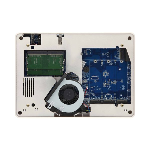 QNAP TBS-453DX NAS Compact Intel® Celeron® J4105 8 GB DDR4 QNAP Turbo System Wit (TBS-453DX-8G)