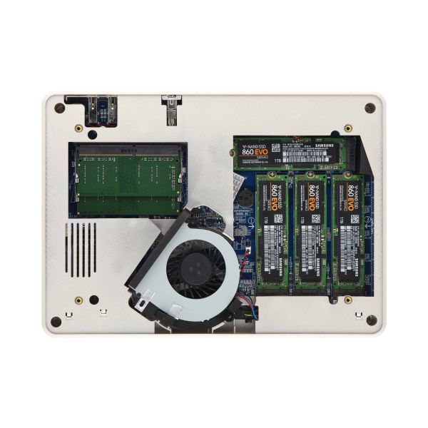 QNAP TBS-453DX NAS Compact Intel® Celeron® J4105 8 GB DDR4 QNAP Turbo System Wit (TBS-453DX-8G)