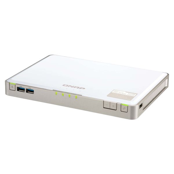 QNAP TBS-453DX NAS Compact Intel® Celeron® J4105 8 GB DDR4 QNAP Turbo System Wit (TBS-453DX-8G)