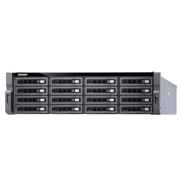 QNAP TS-1677XU-RP NAS Rack (3U) AMD Ryzen™ 3 1200 4 GB DDR4 QNAP Turbo System Zwart (TS-1677XU-RP-1200-4G)