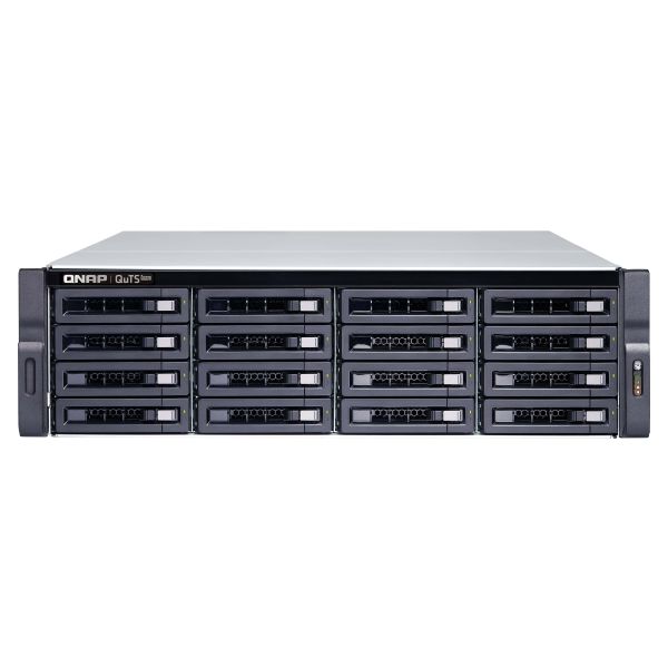 QNAP TS-h1683XU-RP NAS Rack (3U) Intel Xeon E E-2236 128 GB DDR4 QuTS hero Zwart (TS-H1683XU-RP-E2236-128G) QNAP TS-h1683XU-RP NAS Rack (3U) Intel Xeon E E-2236 128 GB DDR4 QuTS hero Zwart (TS-H1683XU-RP-E2236-128G)