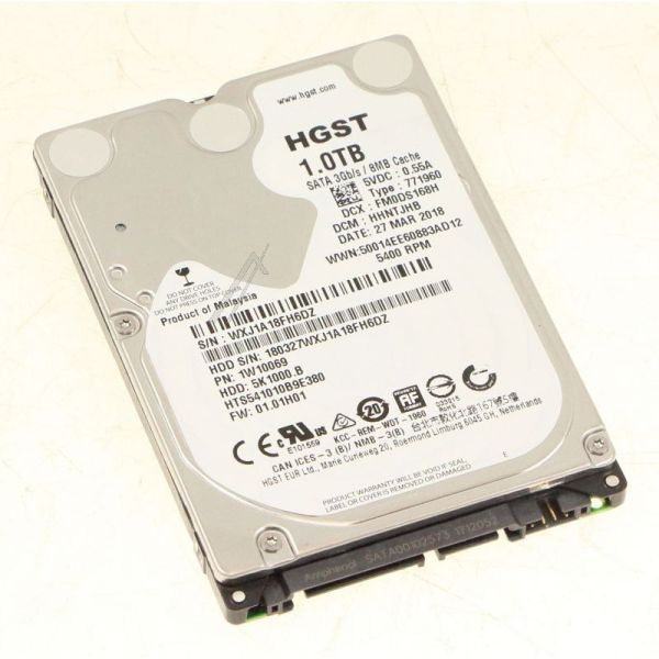 Acer HDD 1TB 9.5mm 5400rpm SATA (KH.01K01.024)