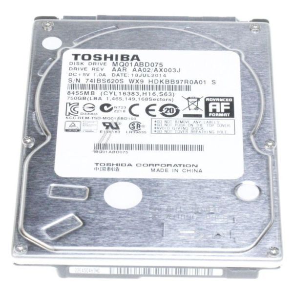 Acer 750GB 5400rpm SATA 2.5" (KH.75004.001)