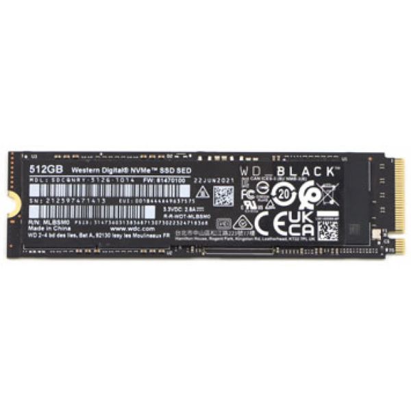 WD Black 1TB NVMe M.2 2280 (KN.01K0D.006)