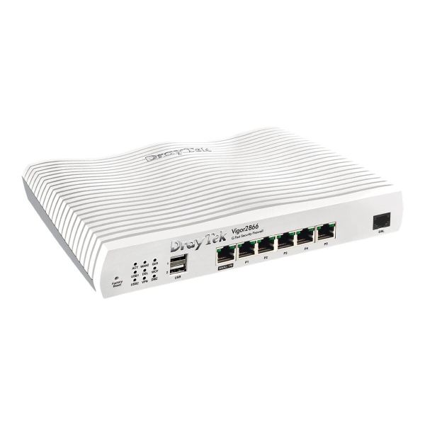 Draytek Vigor 2866L Router met Gigabit Ethernet en Dual-Band WLAN (V2866L-DE-AT-CH)