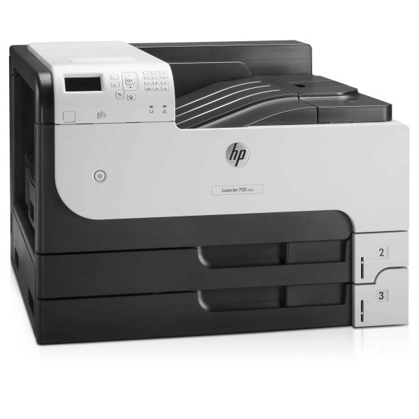 HP LaserJet Enterprise 700 printer M712dn, Zwart-wit, Printer voor Bedrijf, Print, Printen via de USB-poort aan voorzijde; Dubbelzijdig printen (M712DN)