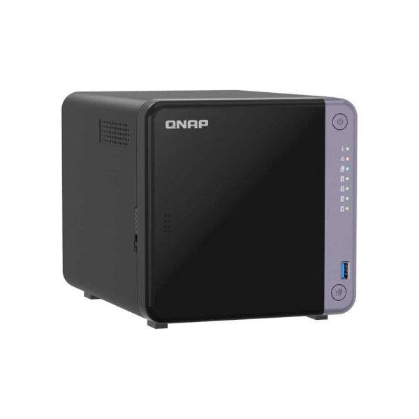 QNAP TS-432X-4G data-opslag-server NAS Tower Alpine Alpine AL-524 4 GB DDR4 QNAP QTS Zwart (TS-432X-4G)